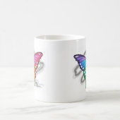 Rainbow Butterfly Kaffeetasse (Mittel)
