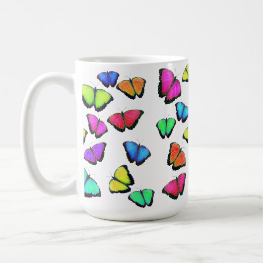 Rainbow Butterfly Kaffeetasse (Links)