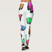 Rainbow Butterfly Leggings (Rückseite)