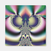 Rainbow Butterfly Magnet (Vorne)