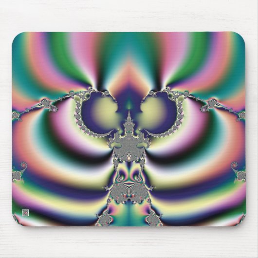 Rainbow Butterfly Mousepad (Vorne)