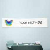 Rainbow Butterfly Peacock Eye Banner (Messeveranstaltung)