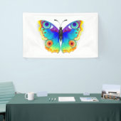 Rainbow Butterfly Peacock Eye Banner (Messeveranstaltung)