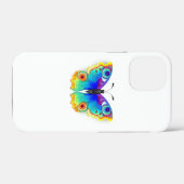 Rainbow Butterfly Peacock Eye Case-Mate iPhone Hülle (Rückseite (Horizontal))