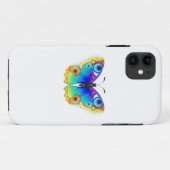 Rainbow Butterfly Peacock Eye Case-Mate iPhone Hülle (Rückseite (Horizontal))