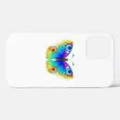 Rainbow Butterfly Peacock Eye Case-Mate iPhone Hülle (Rückseite (Horizontal))