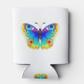 Rainbow Butterfly Peacock Eye Dosenkühler (Rückseite)