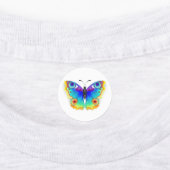 Rainbow Butterfly Peacock Eye Etiketten (Befestigt)