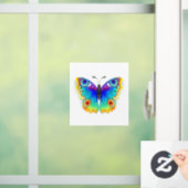 Rainbow Butterfly Peacock Eye Fensteraufkleber (Zuhause)