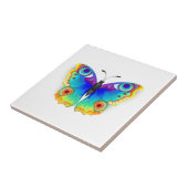Rainbow Butterfly Peacock Eye Fliese (Seite)