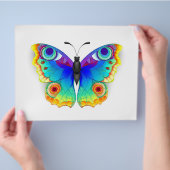 Rainbow Butterfly Peacock Eye Flyer (Hand)