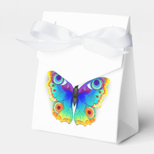 Rainbow Butterfly Peacock Eye Geschenkschachtel