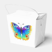Rainbow Butterfly Peacock Eye Geschenkschachtel (Rückseite)