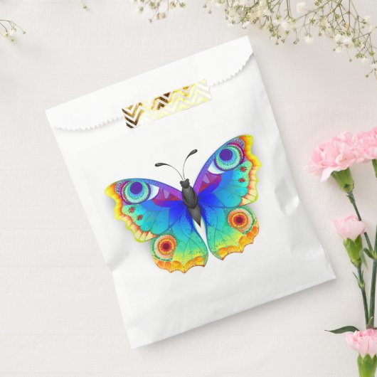 Rainbow Butterfly Peacock Eye Geschenktütchen (Versiegelt)