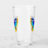 Rainbow Butterfly Peacock Eye Glas (Links)
