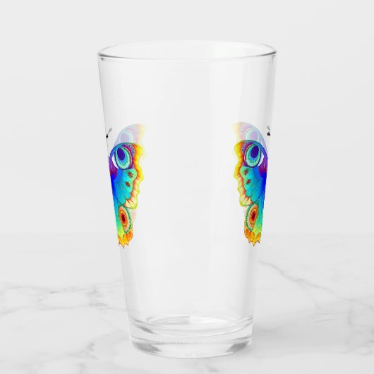 Rainbow Butterfly Peacock Eye Glas (Links)
