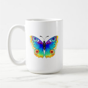 Rainbow Butterfly Peacock Eye Kaffeetasse
