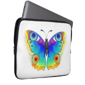 Rainbow Butterfly Peacock Eye Laptopschutzhülle (Vorne Rechts)