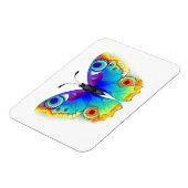 Rainbow Butterfly Peacock Eye Magnet (Linke Seite)