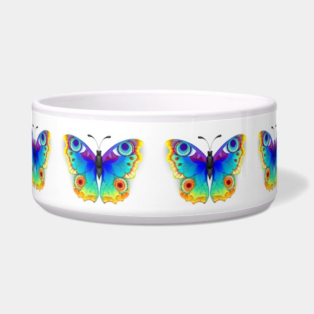Rainbow Butterfly Peacock Eye Napf (Vorderseite)
