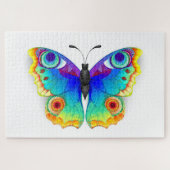 Rainbow Butterfly Peacock Eye Puzzle (Horizontal)