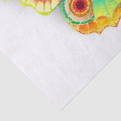 Rainbow Butterfly Peacock Eye Seidenpapier (Detail)