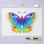 Rainbow Butterfly Peacock Eye Seidenpapier (Handwerk)