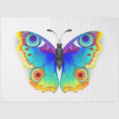 Rainbow Butterfly Peacock Eye Seidenpapier (Vorderseite)