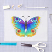 Rainbow Butterfly Peacock Eye Seidenpapier (Handwerk)