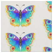 Rainbow Butterfly Peacock Eye Stoff (Nahaufnahme)