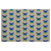 Rainbow Butterfly Peacock Eye Stoff (Fat Quarter (45,7 x 55,9 cm))