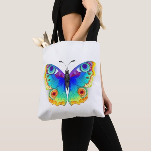 Rainbow Butterfly Peacock Eye Tasche (Von Nahem)