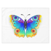 Rainbow Butterfly Peacock Eye Tischdecke (Vorderseite (Horizontal))