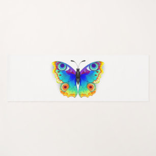 Rainbow Butterfly Peacock Eye Yogamatte