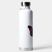 Rainbow Butterfly Personalisiert Trinkflasche (Rechts)