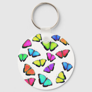 Rainbow Butterfly Schlüsselanhänger