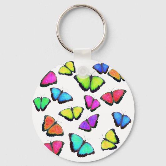 Rainbow Butterfly Schlüsselanhänger (Vorderseite)