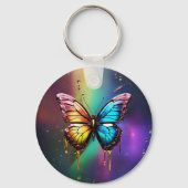 Rainbow Butterfly Schlüsselanhänger (Vorderseite)