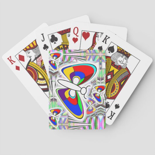 Rainbow Butterfly Spielkarten (Rückseite)