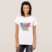 Rainbow Butterfly T-Shirt (Vorne ganz)