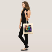 Rainbow Butterfly Tote Bag Tragetasche (Vorderseite (Model))