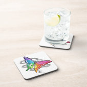 Rainbow Butterfly Untersetzer (Rechte Seite)