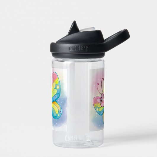 Rainbow Butterfly Wasserflasche Trinkflasche (Links)