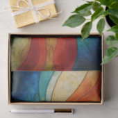 Rainbow Butterfly Wings Bold Abstrakt Decoupage Seidenpapier (Geschenk)