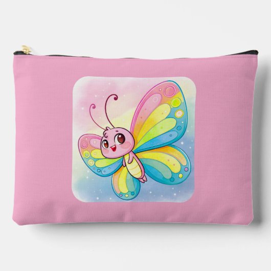 Rainbow Butterfly Zubehörtasche (Vorderseite)