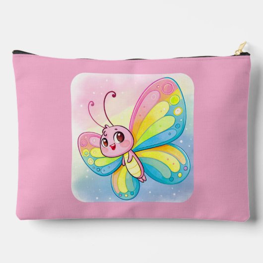 Rainbow Butterfly Zubehörtasche (Rückseite)