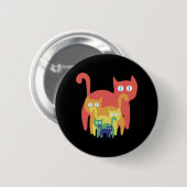 Rainbow Button (Vorne & Hinten)