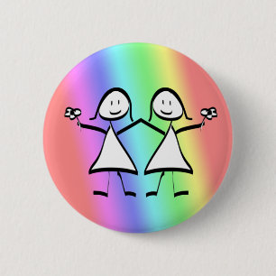 Rainbow Button