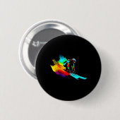 Rainbow Button (Vorne & Hinten)