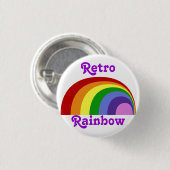 Rainbow-Button Button (Vorne & Hinten)